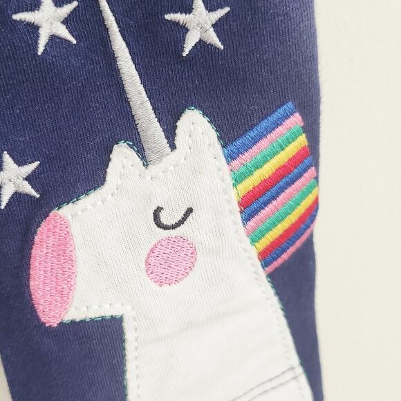 5T Blue Unicorn Rainbow Leggings - Picture 2 of 4